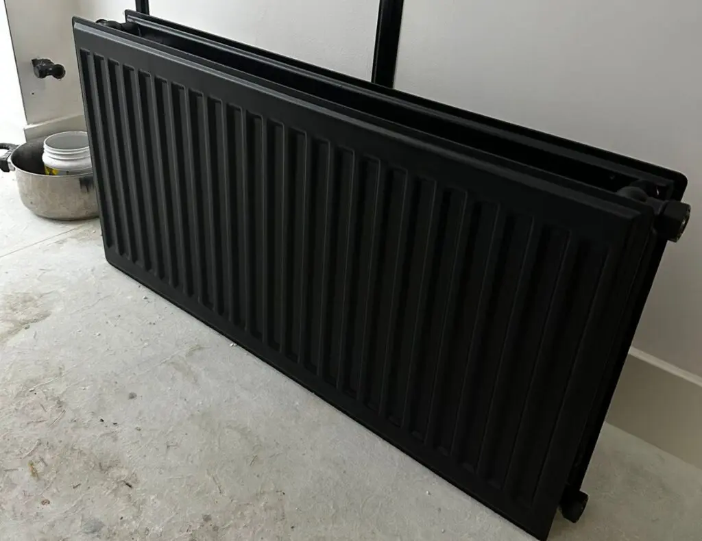 Lakspuitwerk verwarming Lak spuitwerk zwart verwarming